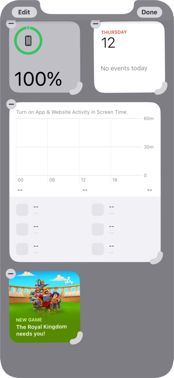 Press Done. Press Done.
