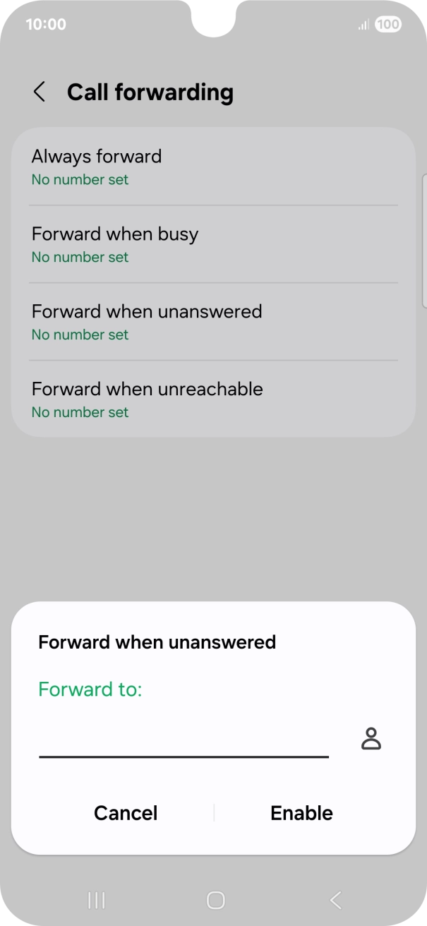 Key in 901 and press Enable.
