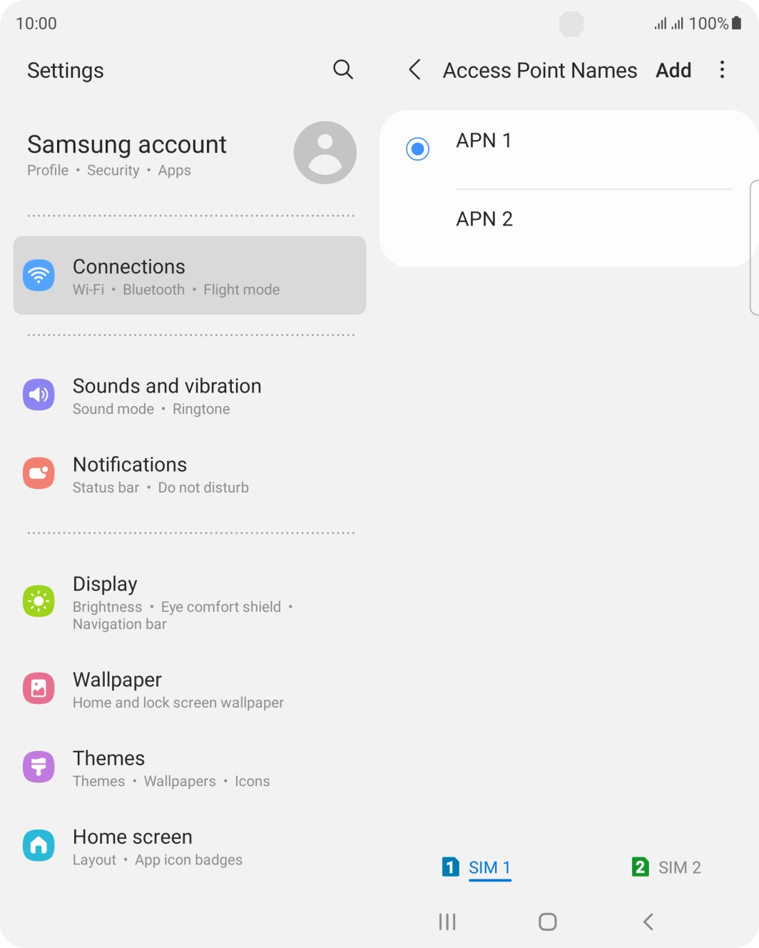 Press the Home key to return to the home screen. Press the Home key to return to the home screen.