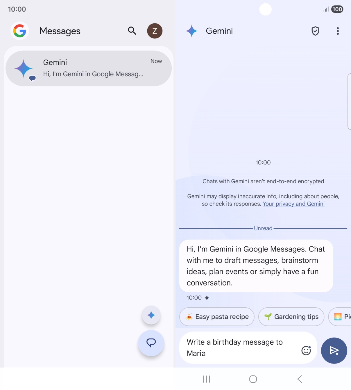 Write or say in your own words which topic you would like to use.