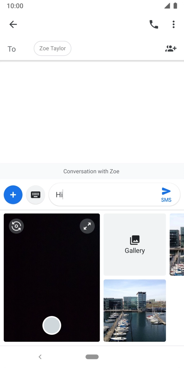 Press Gallery and go to the required folder. Press Gallery and go to the required folder.