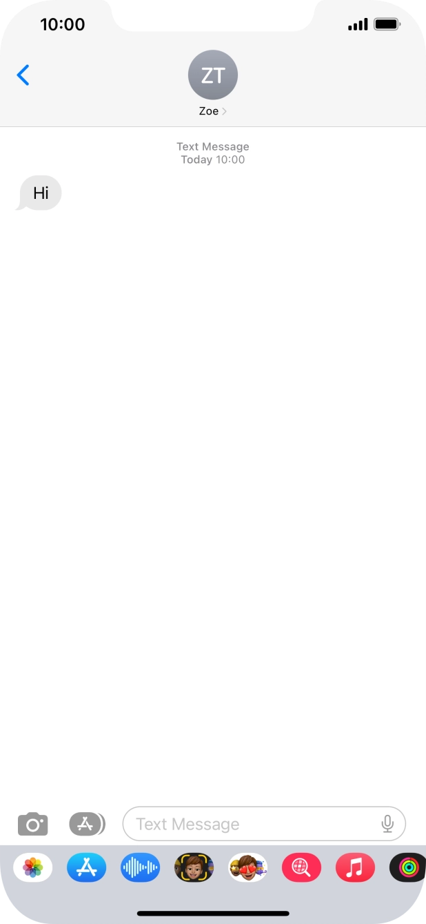 Slide your finger upwards starting from the bottom of the screen to return to the home screen. Slide your finger upwards starting from the bottom of the screen to return to the home screen.