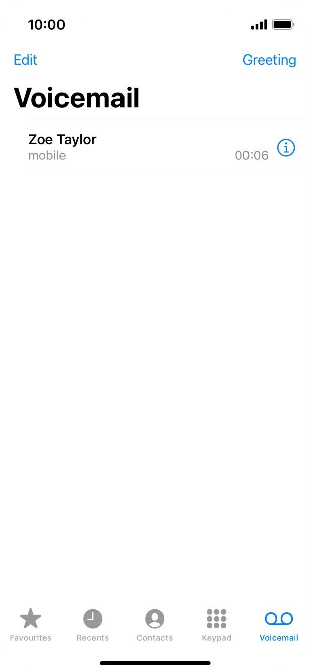 Press the required message. Press the required message.