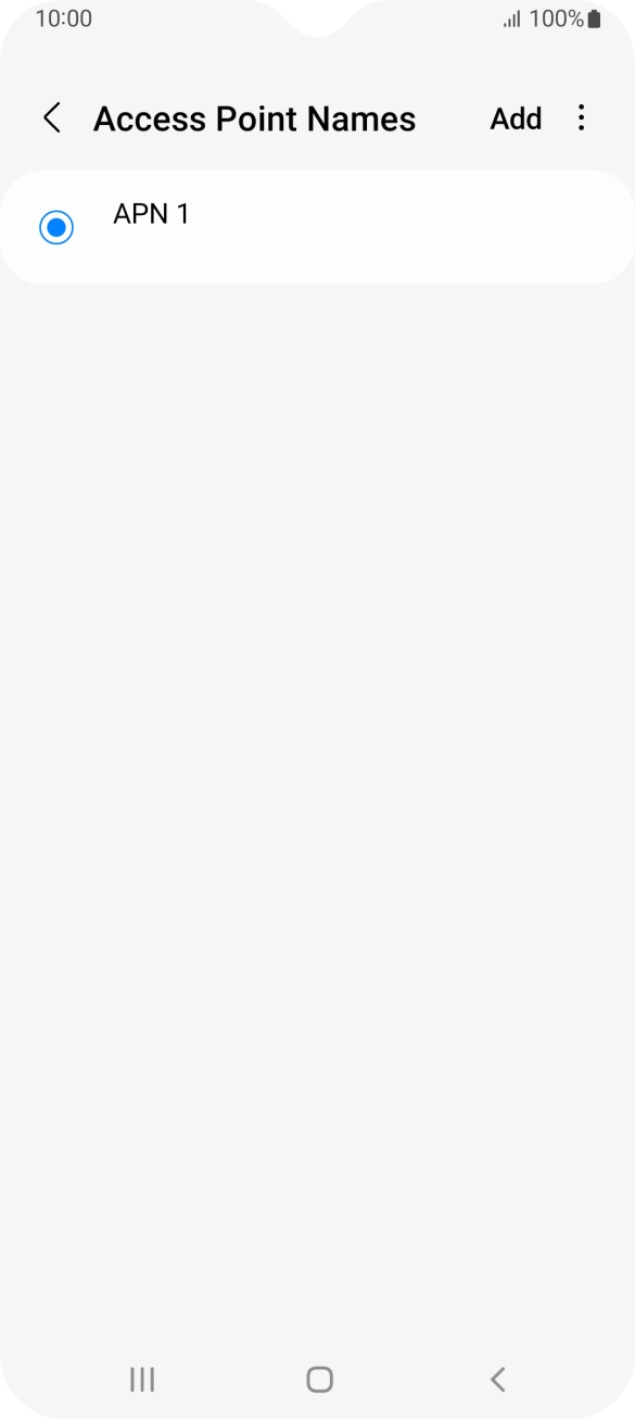 Press Add. Press Add.