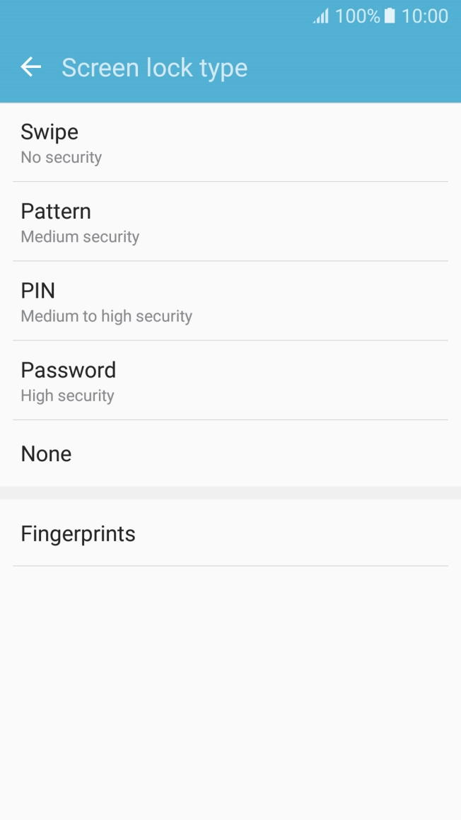Press Fingerprints. Press Fingerprints.