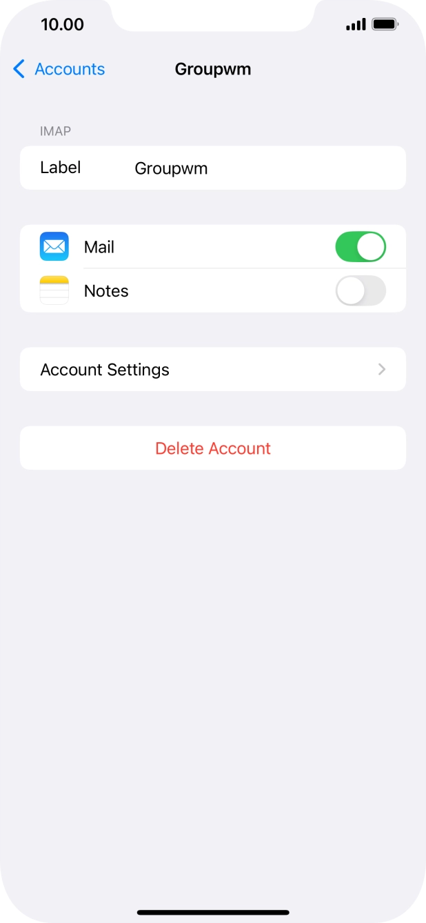 Press Account Settings. Press Account Settings.