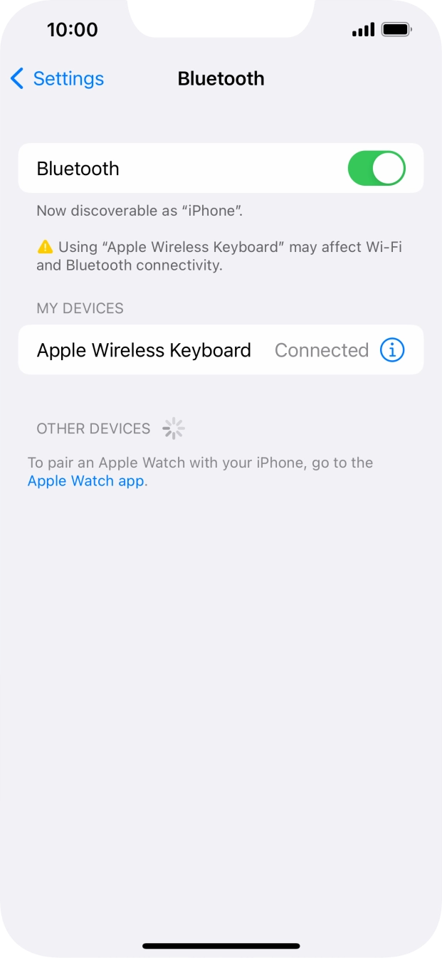 Slide your finger upwards starting from the bottom of the screen to return to the home screen.