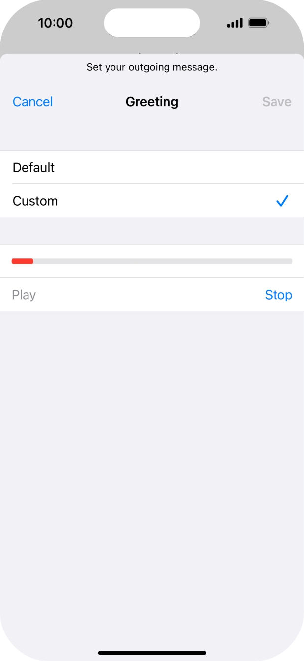 Press Stop to stop recording. Press Stop to stop recording.