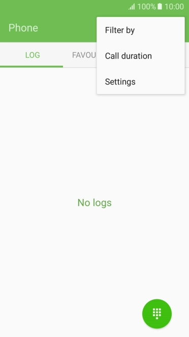 Press Settings.