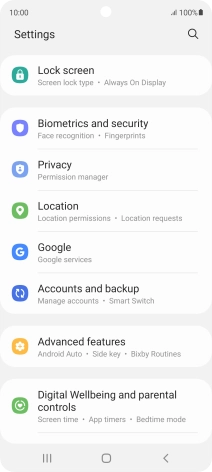 Press Biometrics and security.
