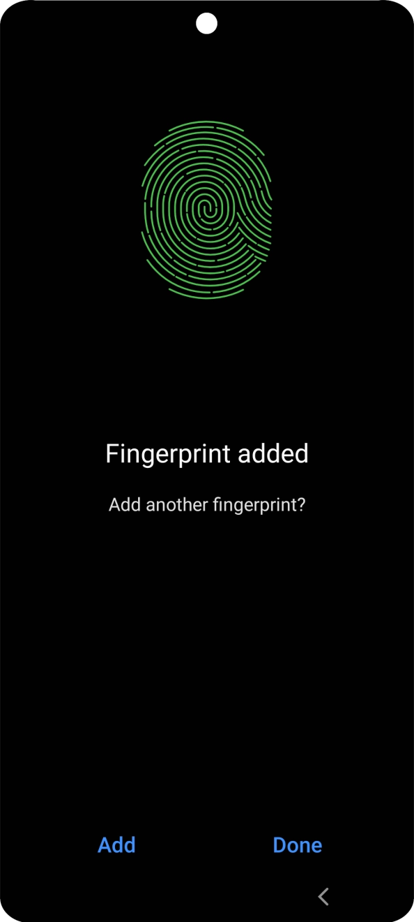 Press Done. Press Done.