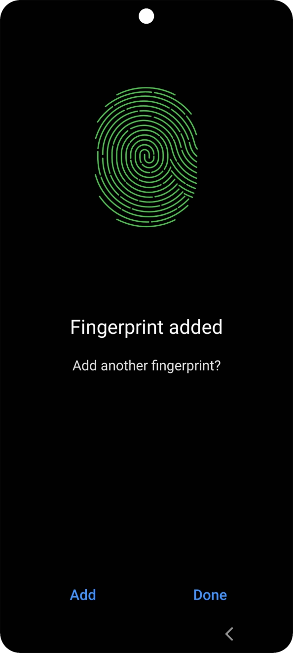 Press Done. Press Done.