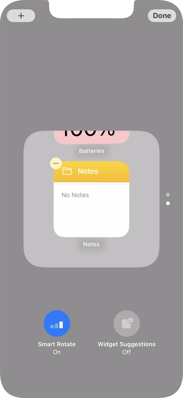 Press Smart Rotate to turn the function on or off.