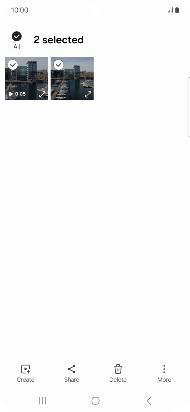 Press Share. Press Share.