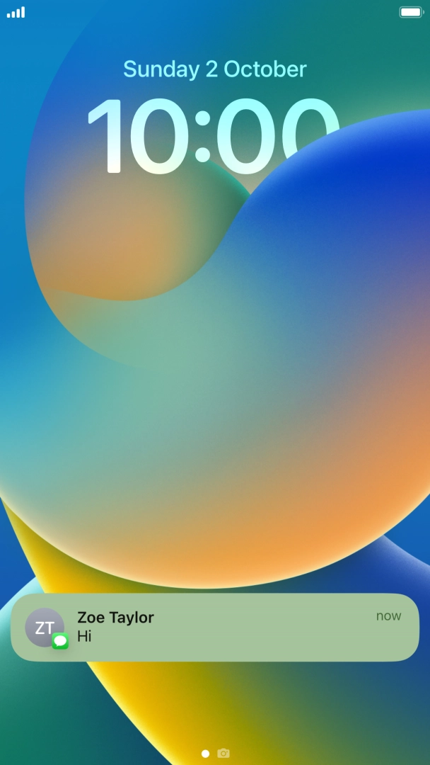 Press the required notification and follow the instructions on the screen to use the selected function. Press the required notification and follow the instructions on the screen to use the selected function.