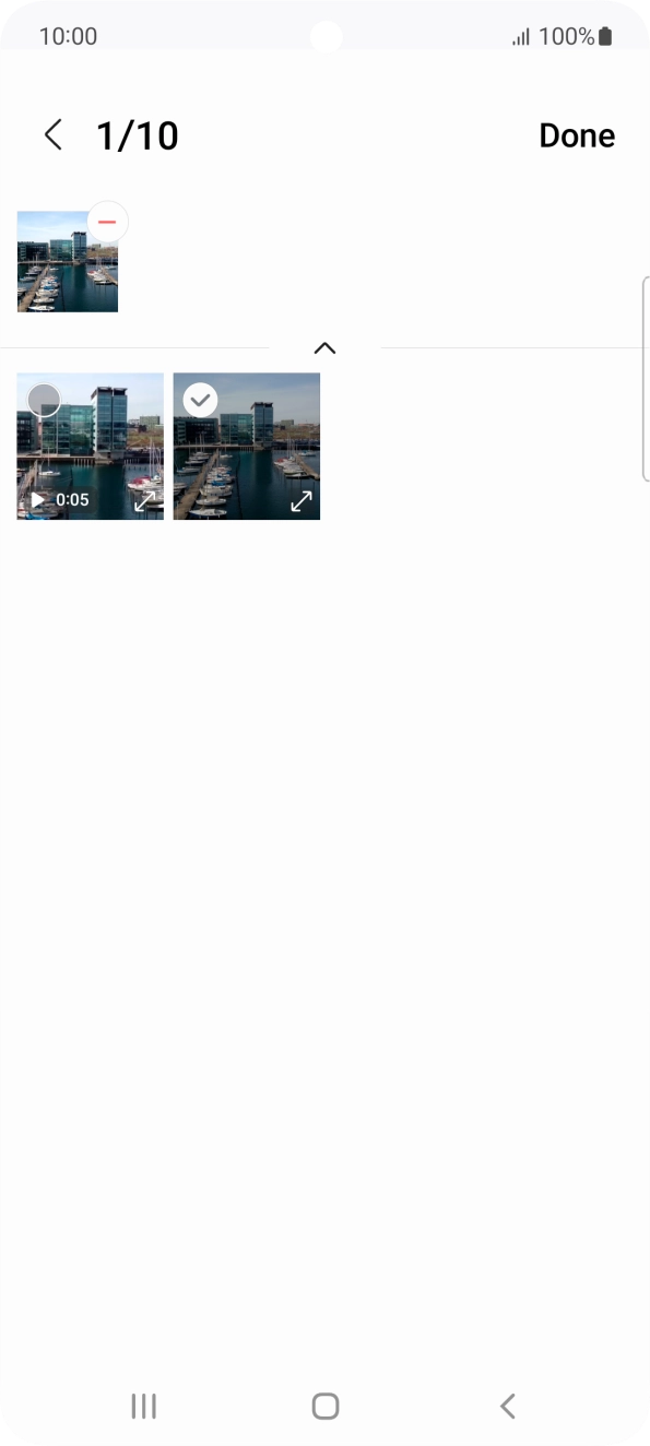 Press Done. Press Done.