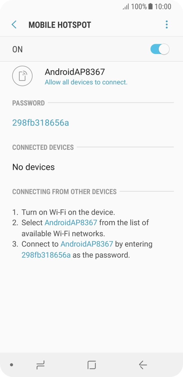 Press the Home key to return to the home screen. Press the Home key to return to the home screen.