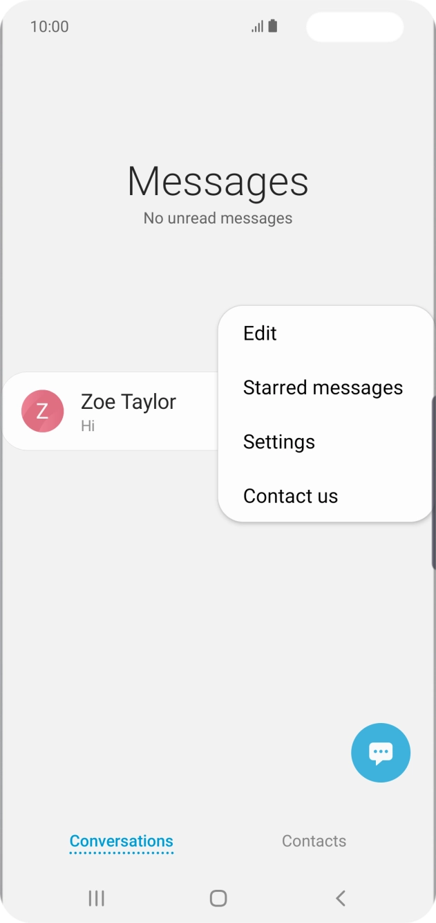 Press Settings. Press Settings.