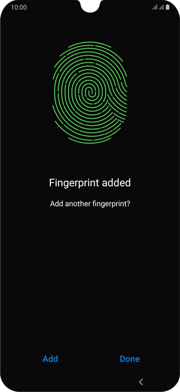 Press Done. Press Done.