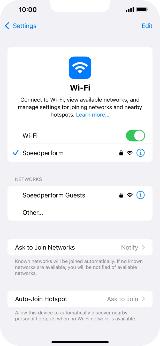 Slide your finger upwards starting from the bottom of the screen to return to the home screen.
