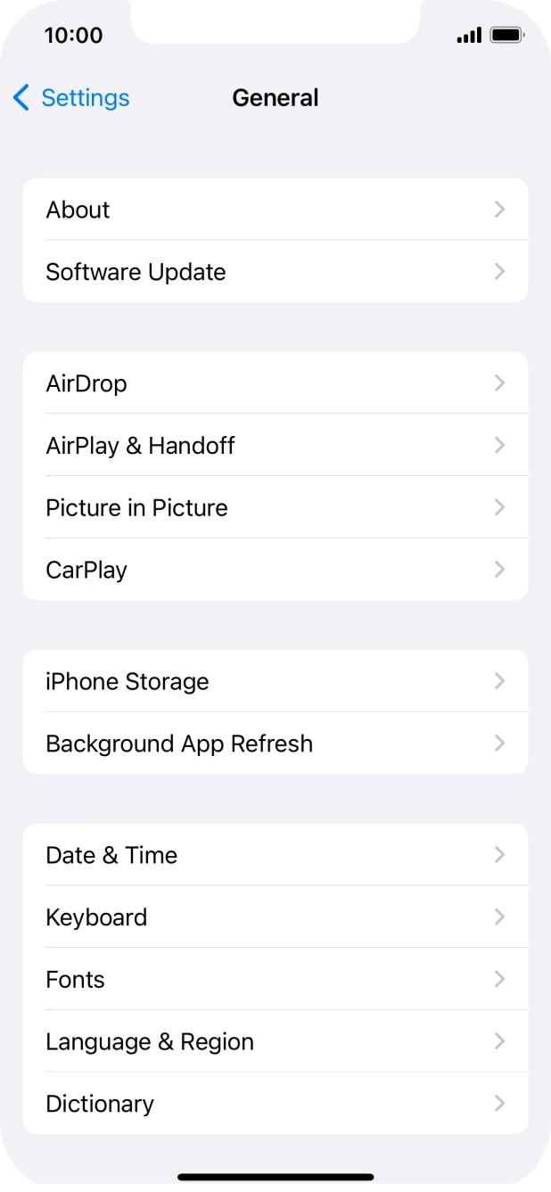 Press Background App Refresh. Press Background App Refresh.