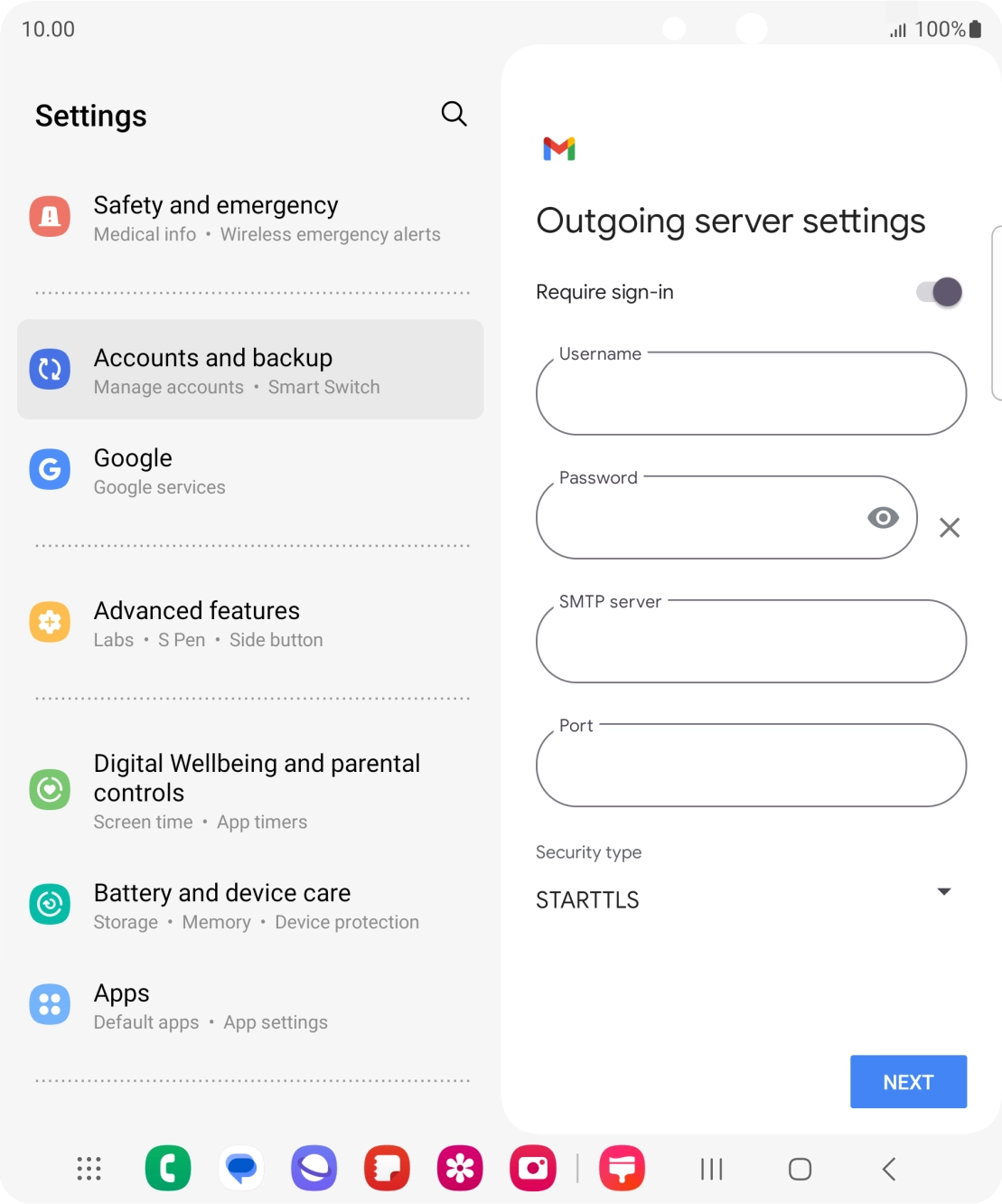 Press the indicator next to 'Require sign-in' to turn on the function. Press the indicator next to 'Require sign-in' to turn on the function.