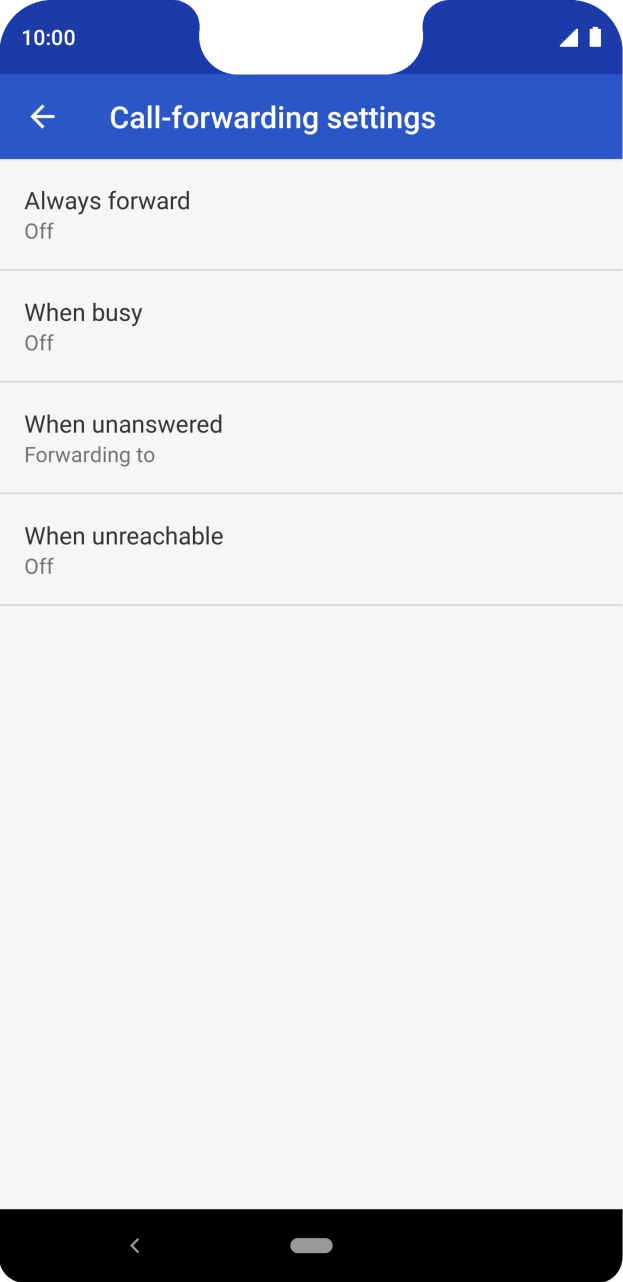 Press the Home key to return to the home screen. Press the Home key to return to the home screen.