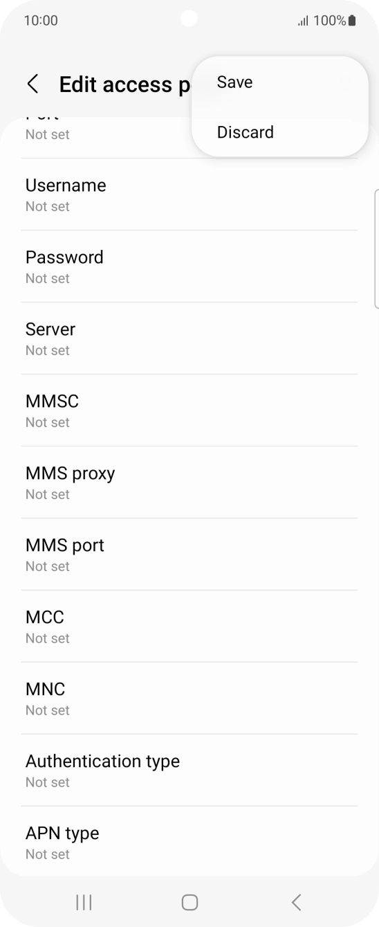 Press Save. Press Save.