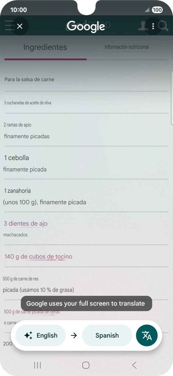 Follow the instructions on the screen to select the required language settings and use the function.