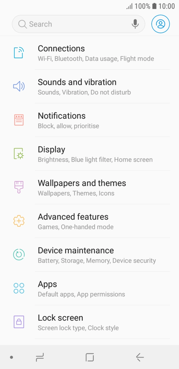 Press Lock screen. Press Lock screen.