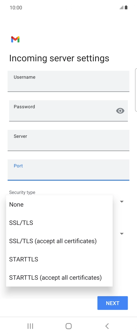Press None. Press None.