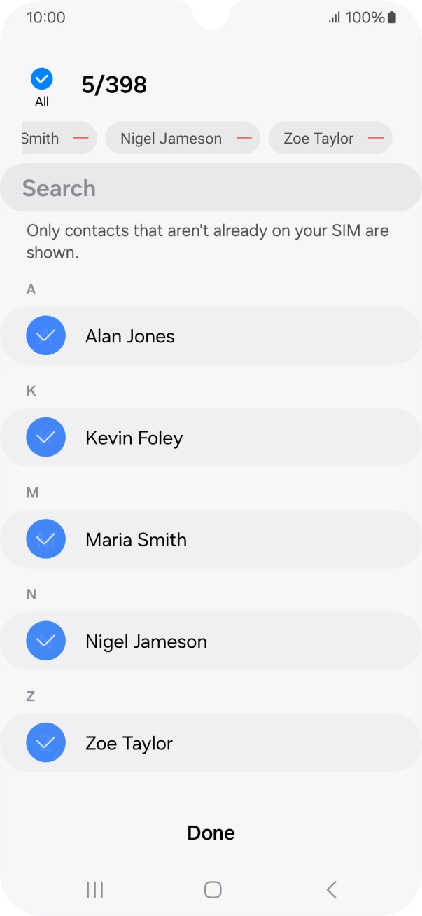 Press Done. Press Done.