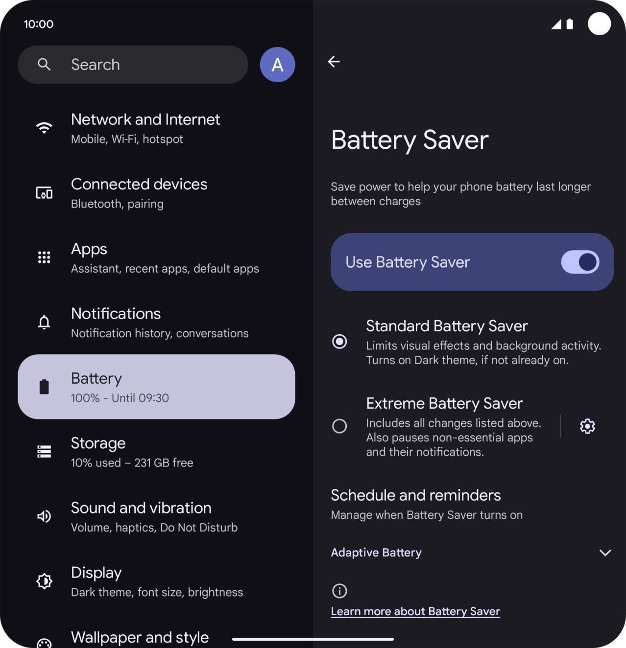 Slide your finger upwards starting from the bottom of the screen to return to the home screen.