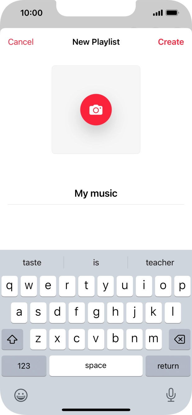 Press Create. Press Create.