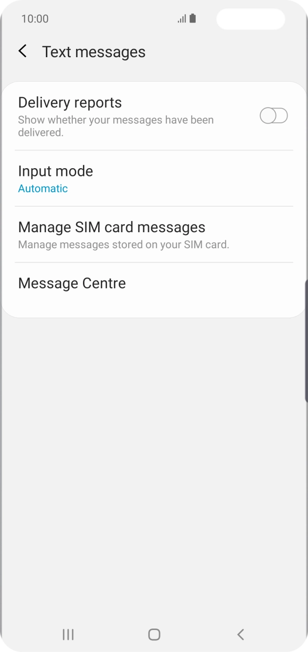 Press Message Centre. Press Message Centre.