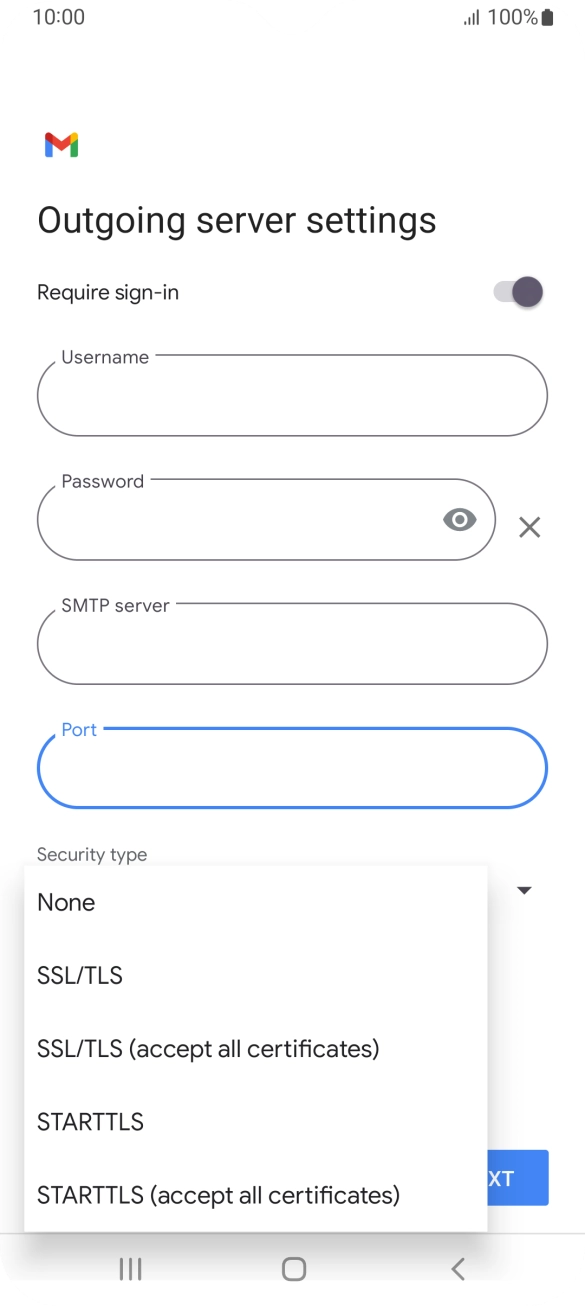 Press None. Press None.