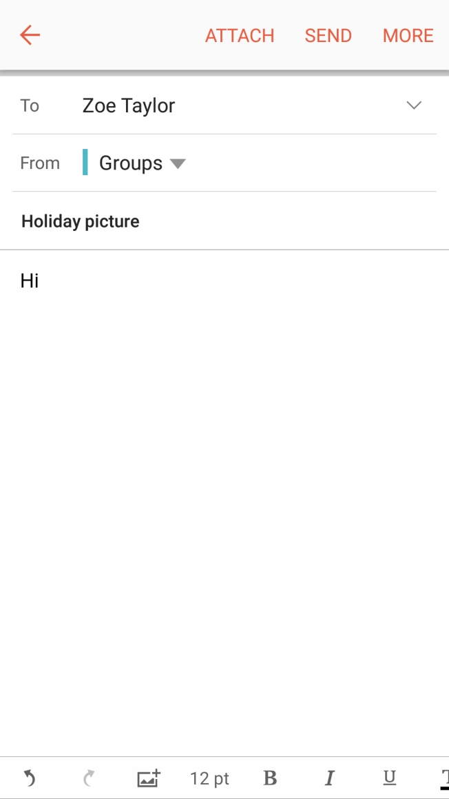 Press ATTACH. Press ATTACH.