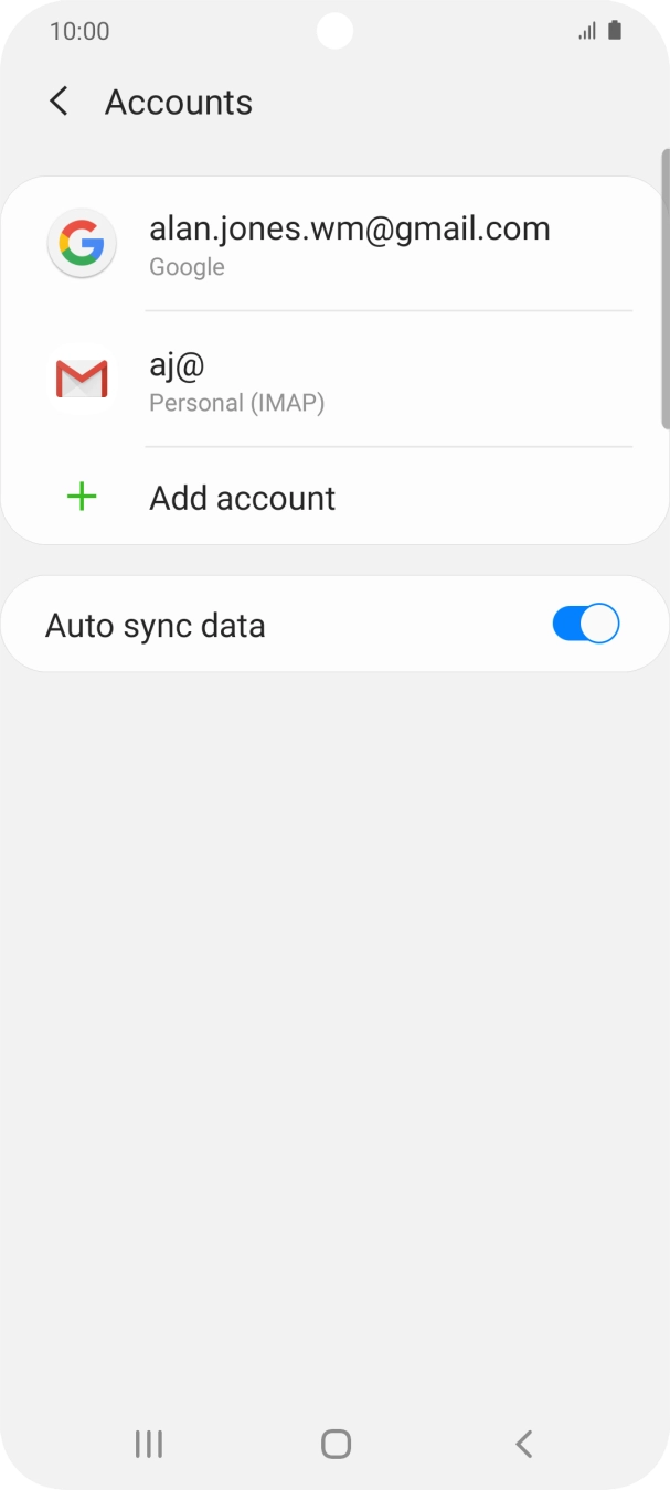 Press the Home key to return to the home screen. Press the Home key to return to the home screen.