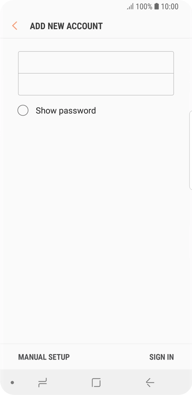 Press SIGN IN. Press SIGN IN.