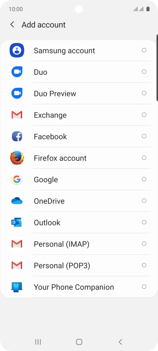 Press Personal (IMAP).