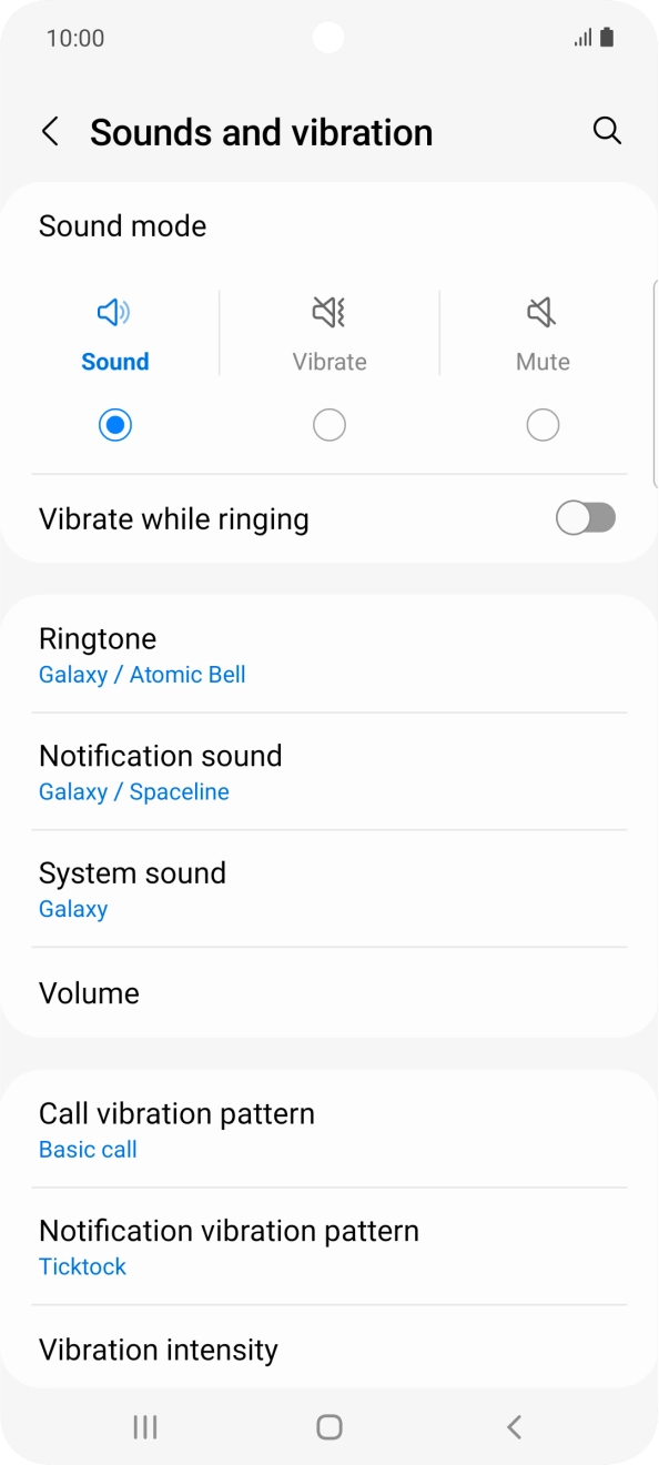 Press Ringtone.