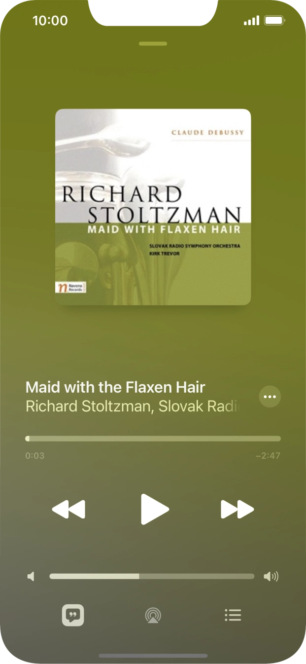 Press arrow right to go to the next audio file. Press arrow right to go to the next audio file.