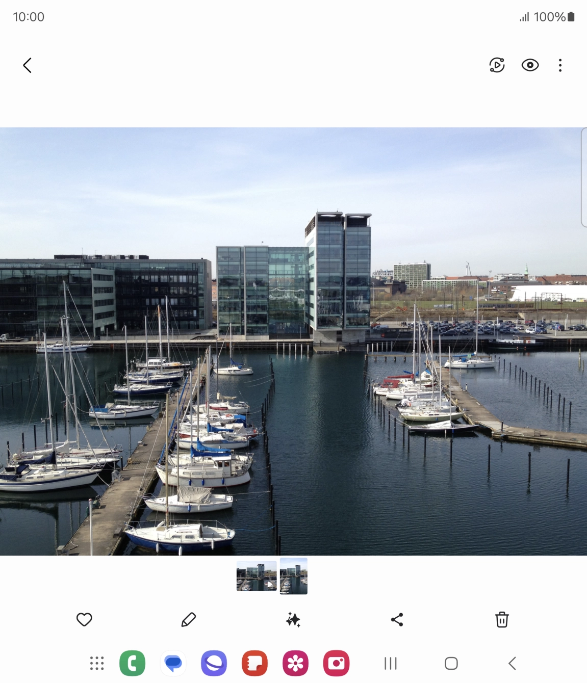 Go to the required picture.