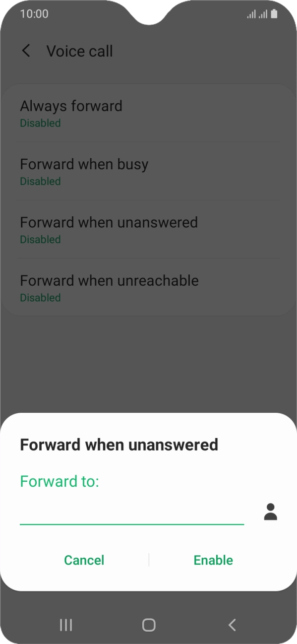Key in 901 and press Enable.