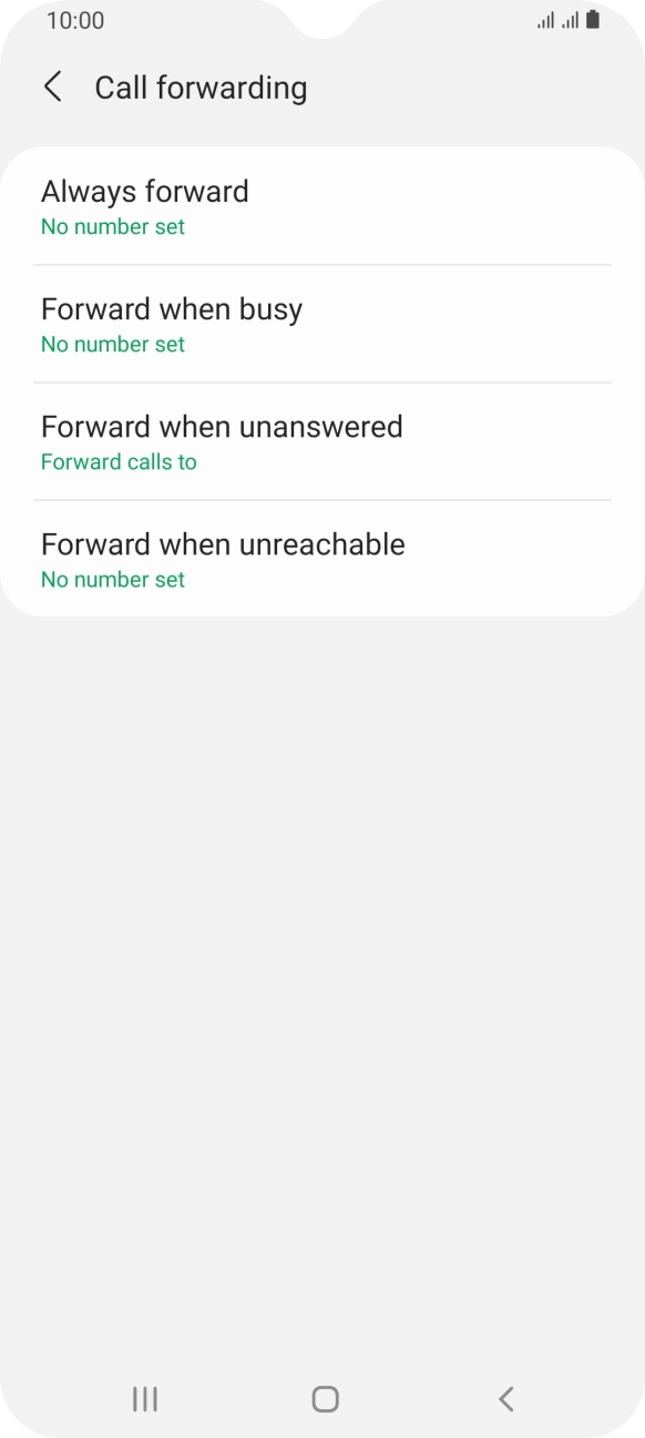 Press the Home key to return to the home screen. Press the Home key to return to the home screen.
