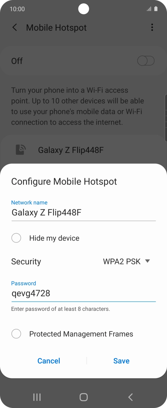 Press Save. Press Save.