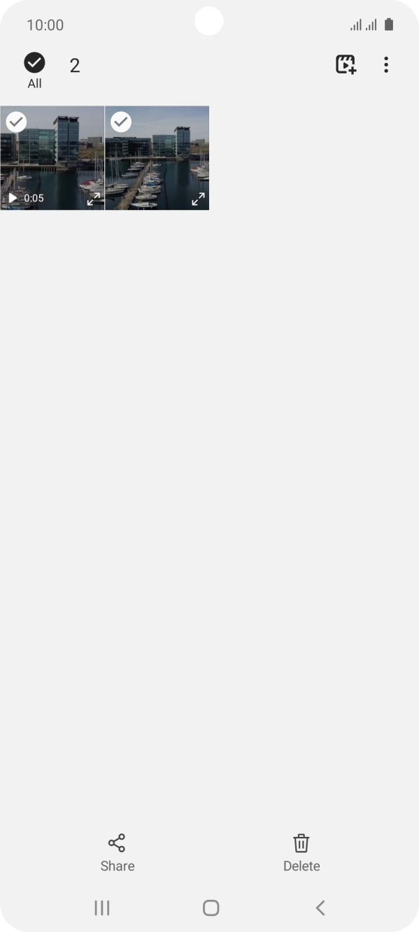 Press Share. Press Share.