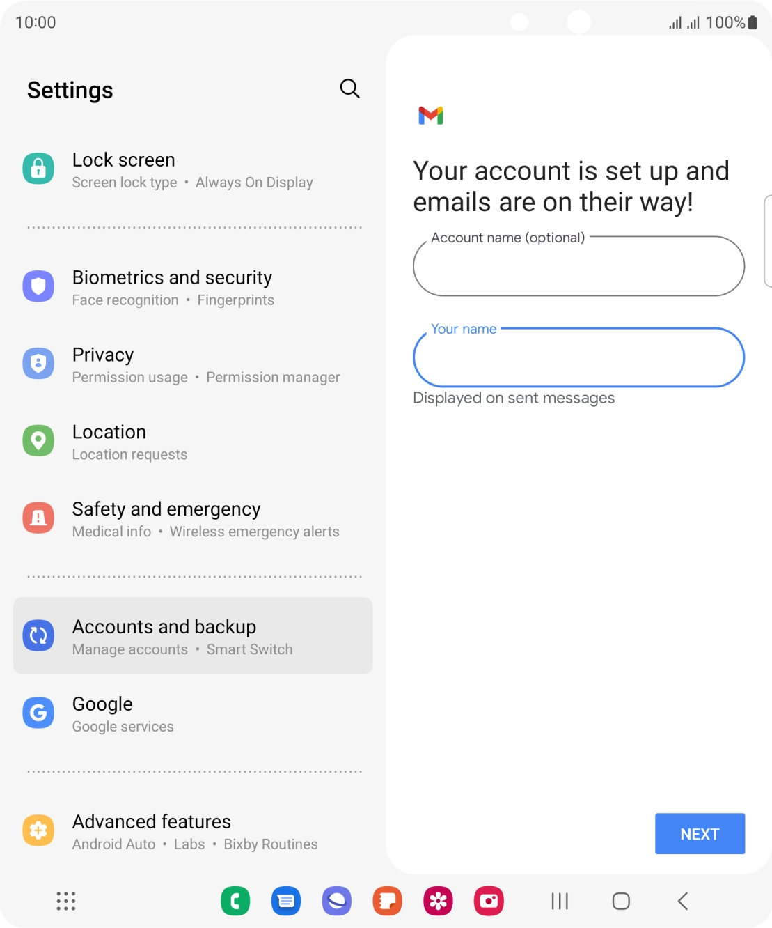 Press NEXT. Press NEXT.