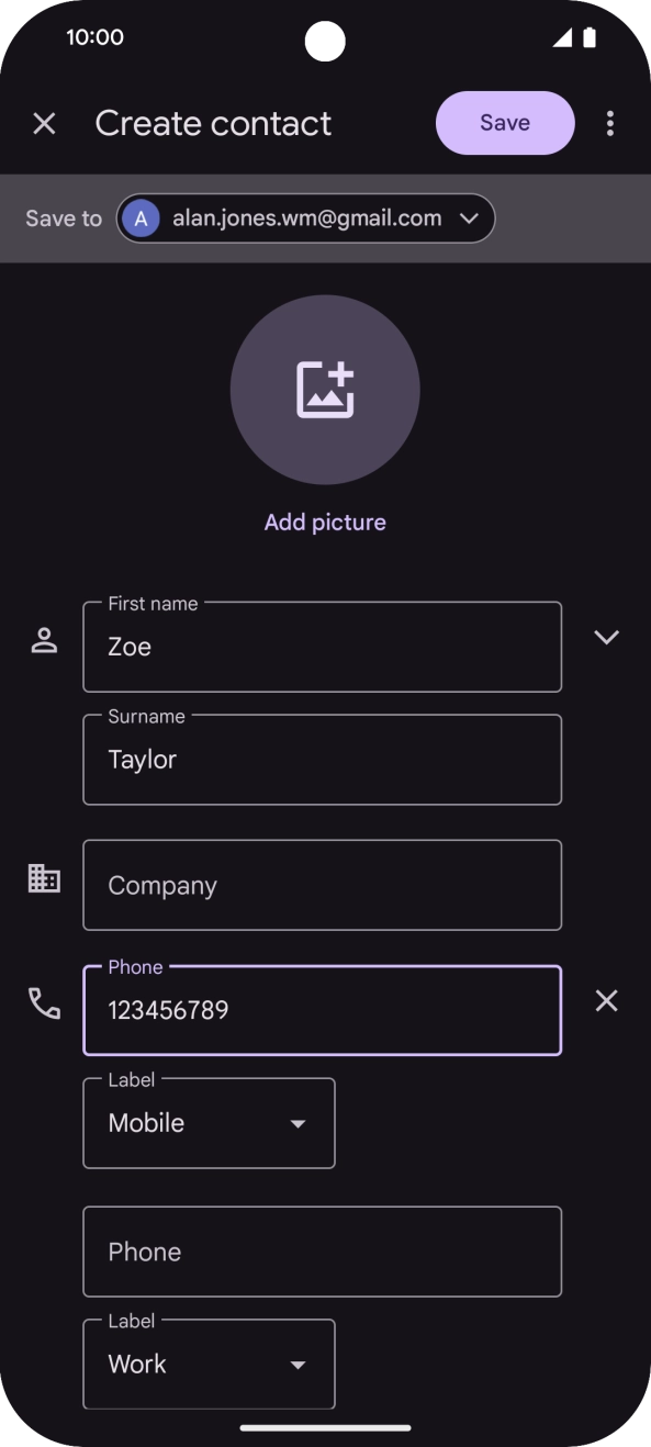 Press Save. Press Save.
