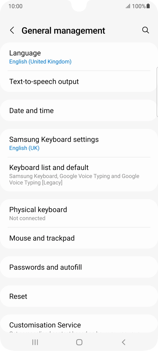 Press Date and time.
